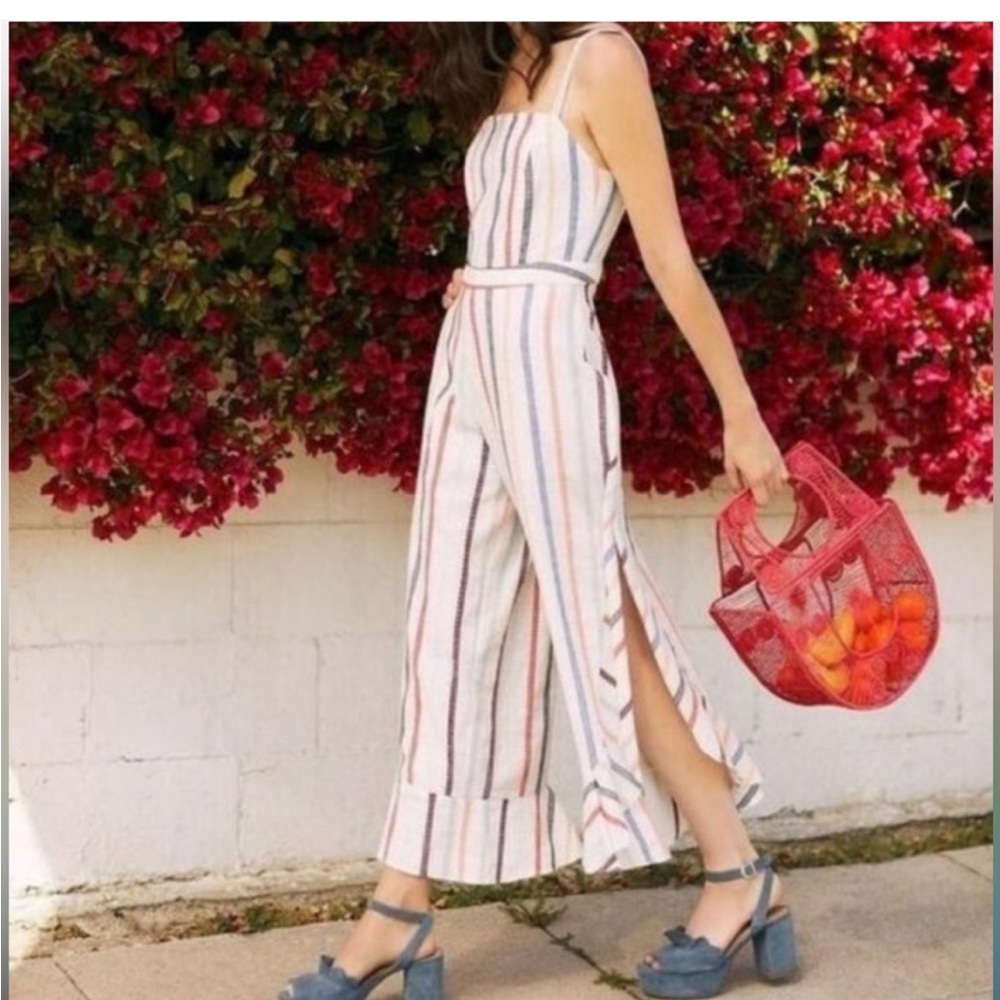 Anthropologie Red Carter jumpsuit summer ☀️